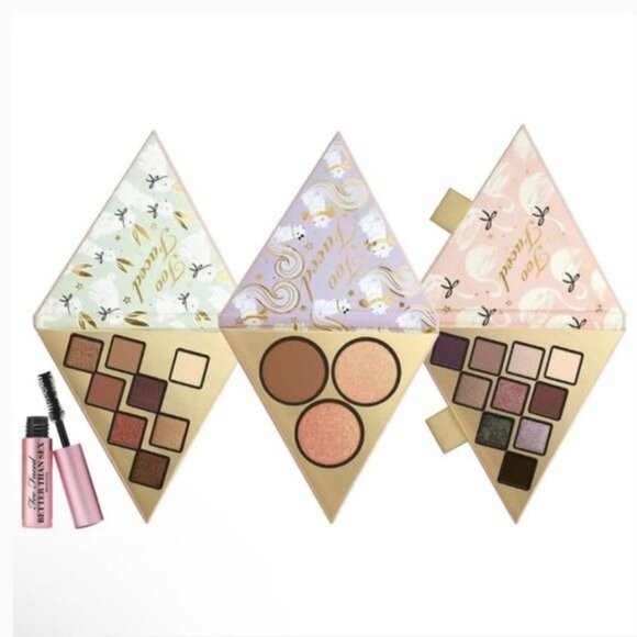 RARE NIB TOO FACED LIMITED EDITION "UNDER THE CHRISTMAS TREE" COLLECTORS BOX SET - Picture 7 of 14